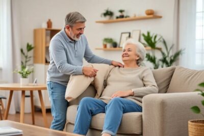 rutina de cambios posturales en casa para cuidadores Adaptados ortopedias y movilidad