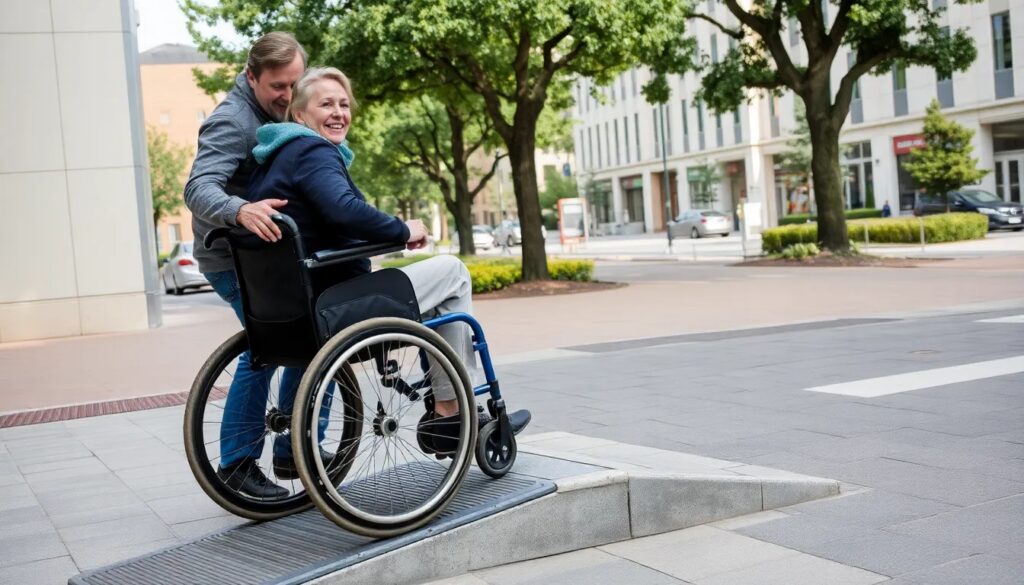 Subir bordillos y rampas con silla de ruedas: técnica y consejos útiles Centros de ortopedia, movilidad y discapacidad subir bordillos y rampas con silla de ruedas tecnica y consejos utiles Adaptados ortopedias y movilidad