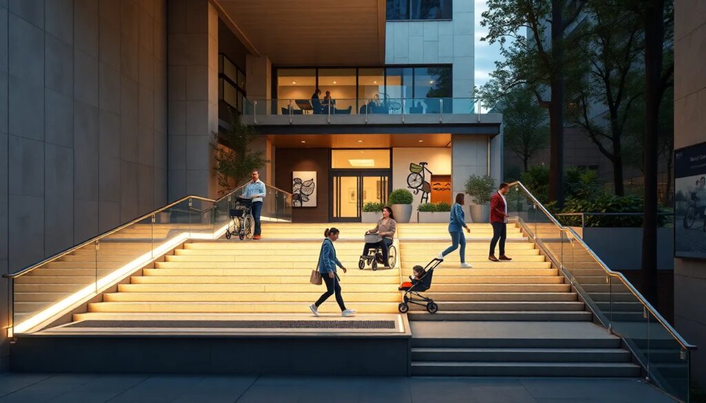 Qué es una barrera arquitectónica y por qué no es solo una escalera Centros de ortopedia, movilidad y discapacidad que es una barrera arquitectonica y por que no es solo una escalera Adaptados ortopedias y movilidad